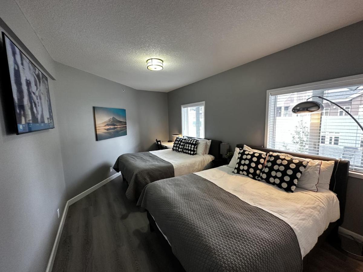 Luxury Two Queen Beds Condo - Grande Rockies Resort Indoor Parking Pool Hot Tub Gym كانمور المظهر الخارجي الصورة