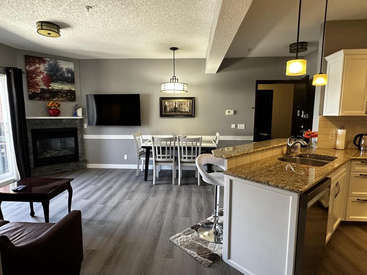 Luxury Two Queen Beds Condo - Grande Rockies Resort Indoor Parking Pool Hot Tub Gym كانمور المظهر الخارجي الصورة